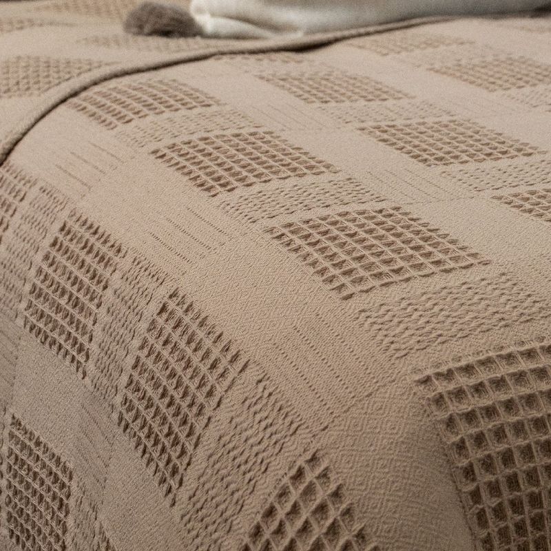 FATELARES - Cubrelecho a Doble Sofia Beige 232x246cm