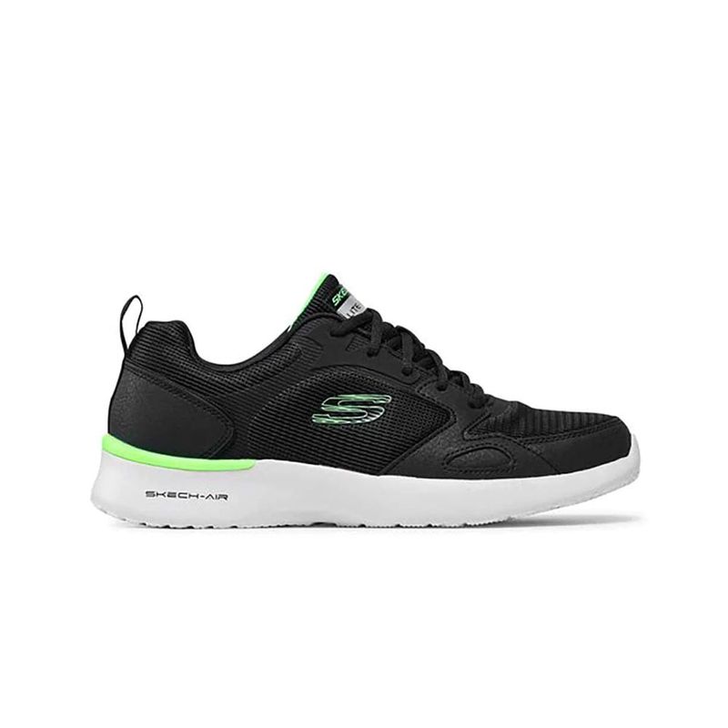 SKECHERS - Tenis Hombre Skechers Air Dynamight - Negro-Verde