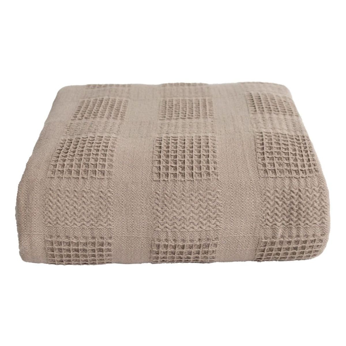 FATELARES - Cubrelecho Sencillo Sofia Beige 150x220cm