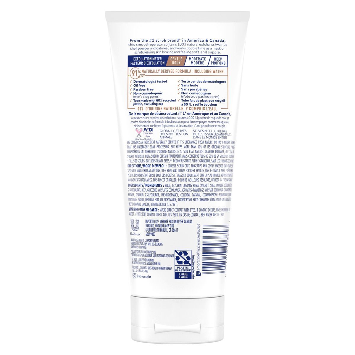 ST IVES - Exfoliante y Mascarilla St Ives Avena 170 g_.