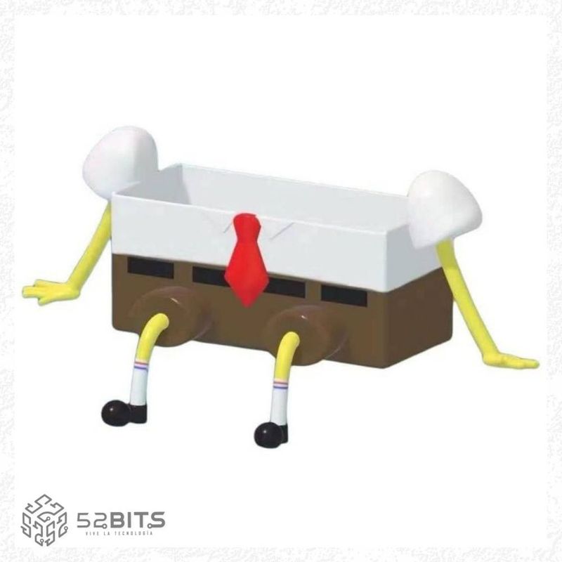 ONE PIXEL - Soporte Para Esponja De Cocina Diseño De Bob Esponja