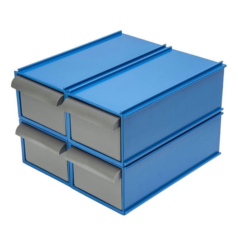 ENERGY PLUS - 4 cajones organizador herramienta apilables y modulares 10Kg