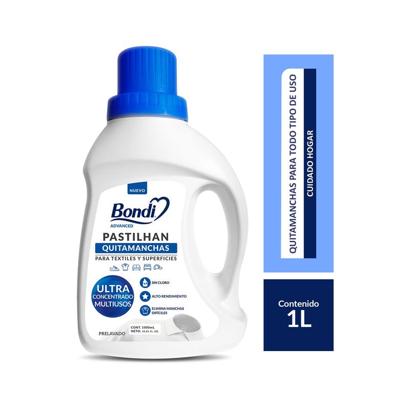 BONDI - Quitamanchas Bondi Pastilhan 1L-