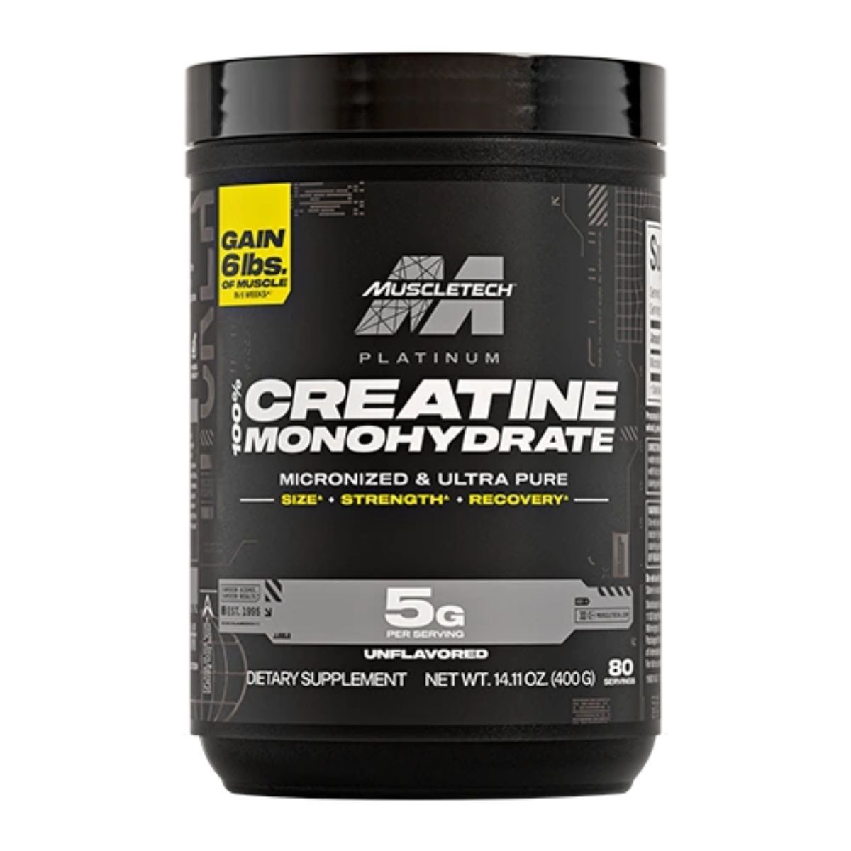 MUSCLETECH - Creatina 100% Platinum 80 Serv Muscletech