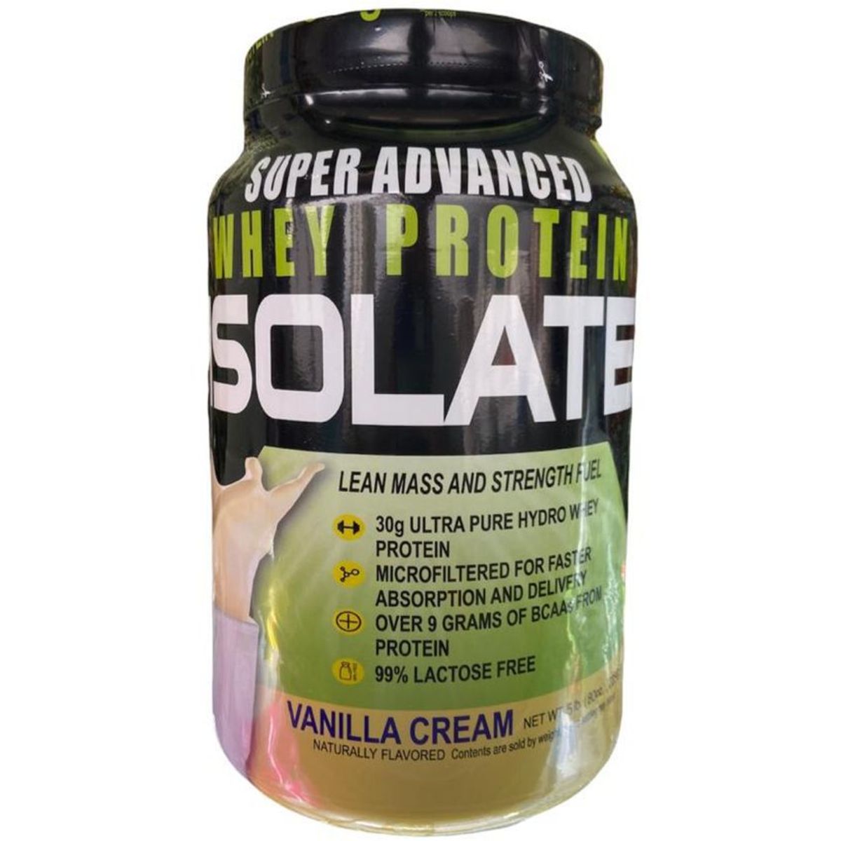 SUPER ADVANCED WHEY PROTEIN ISOLATE - Super advance whey protein isolate tarro 5 libras