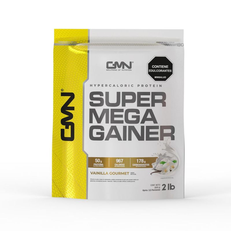GMN - Super Mega Gainer 2 libras - Proteína Hipercalorica