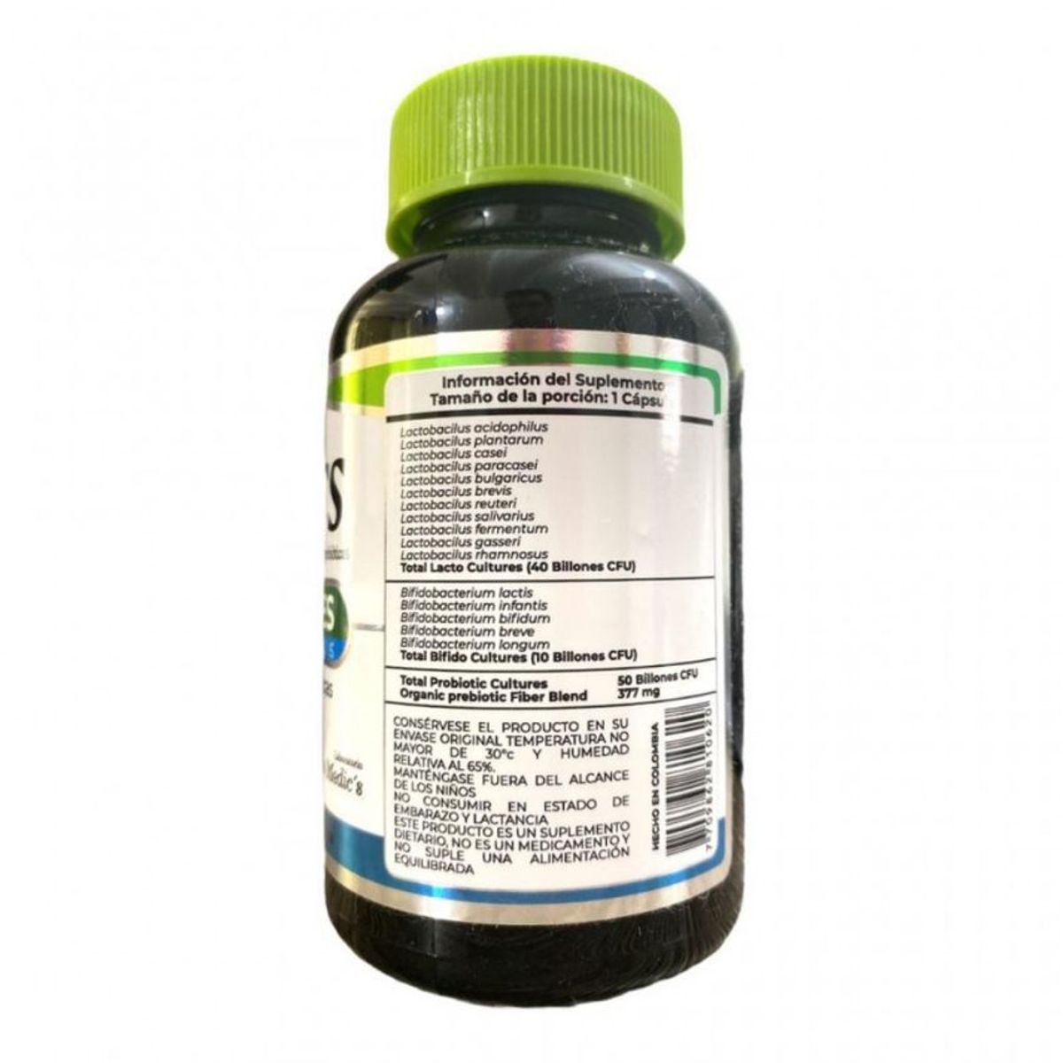 FITO MEDICS - Biotics probióticos y prebióticos 50 billones 30 capsulas fito medic`s