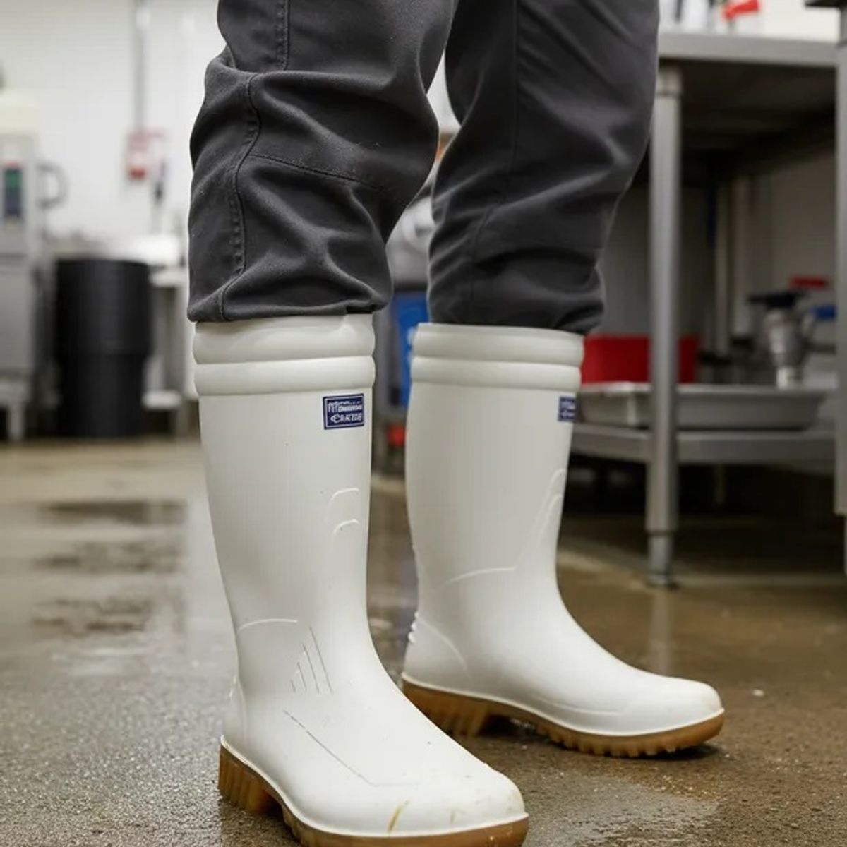 CROYDON - Botas De Caucho Machita Blanca Marca Croydon Dama Y Hombre