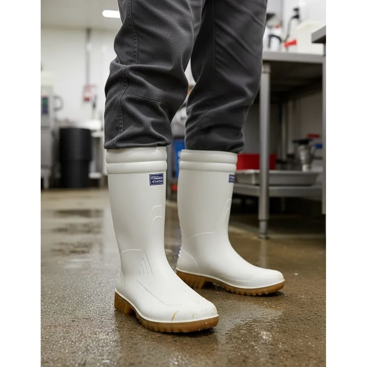 CROYDON - Botas De Caucho Machita Blanca Marca Croydon Dama Y Hombre