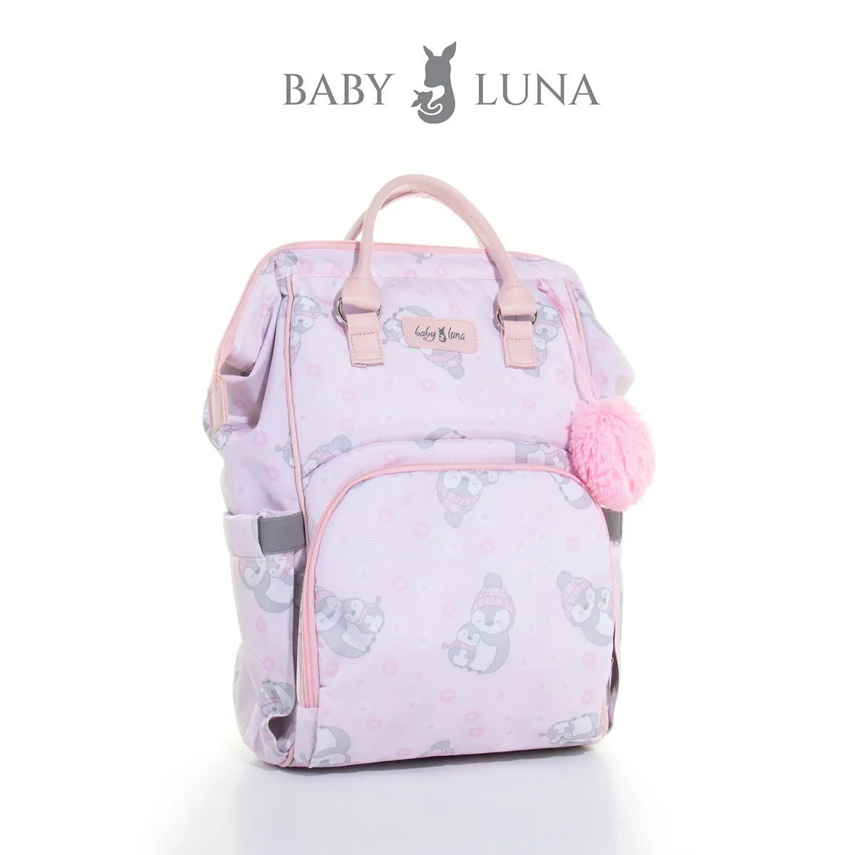 GENERICO - Pañalera Clásica - Pingüino Rosado