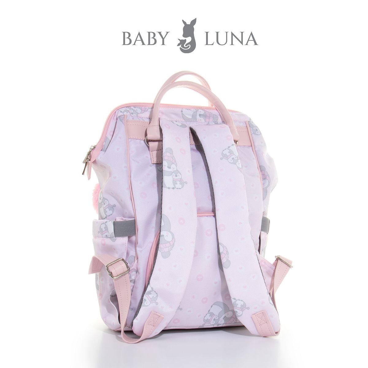 GENERICO - Pañalera Clásica - Pingüino Rosado