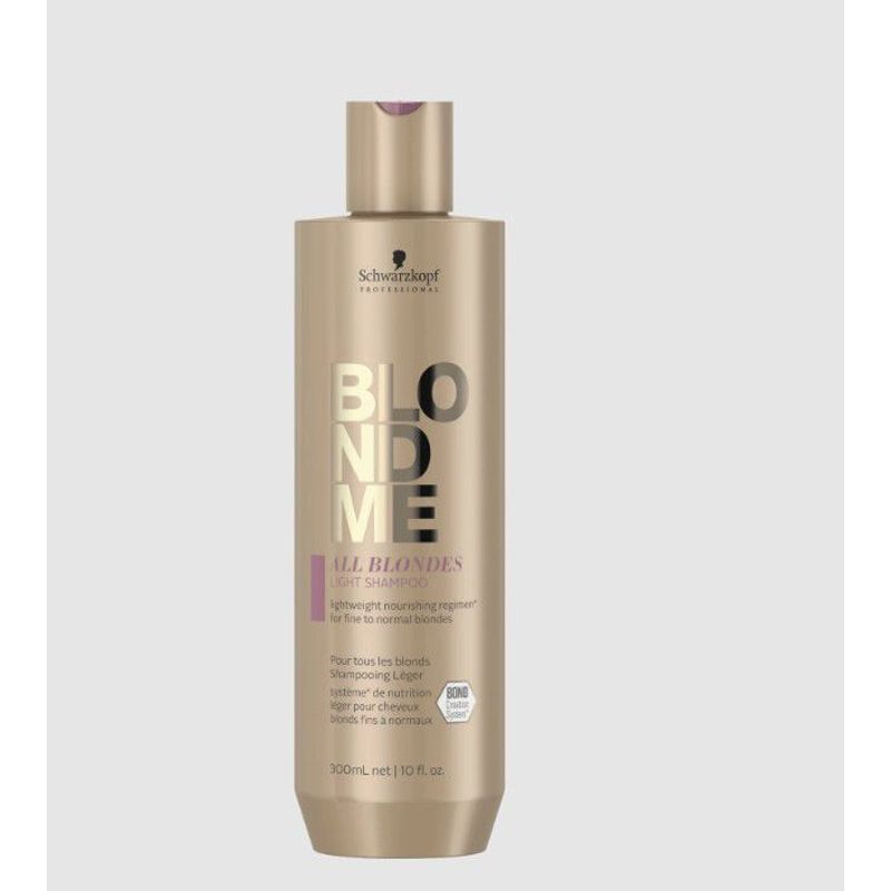 SCHWARZKOPF - shampoo BLONDME SCHWARZKOPF LIGHT ALL BLONDE