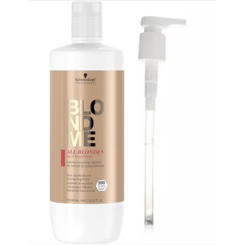 SCHWARZKOPF - shampoo BLONDME RICH LITRO