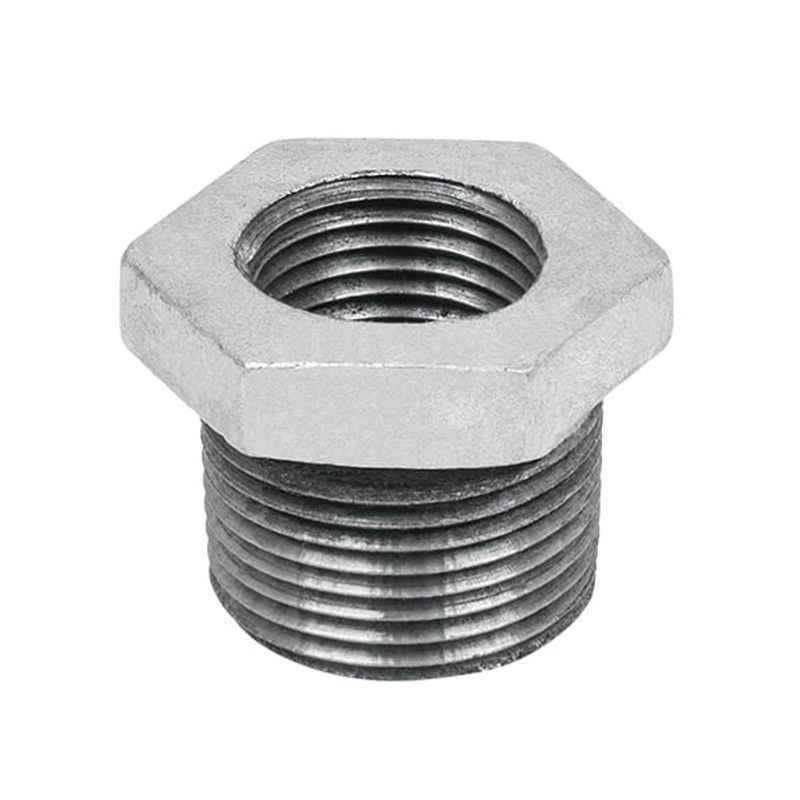 GENERICO - REDUCCIÓN BUJE GALVANIZADA 1/2 A 3/8 REF.850031 CADU