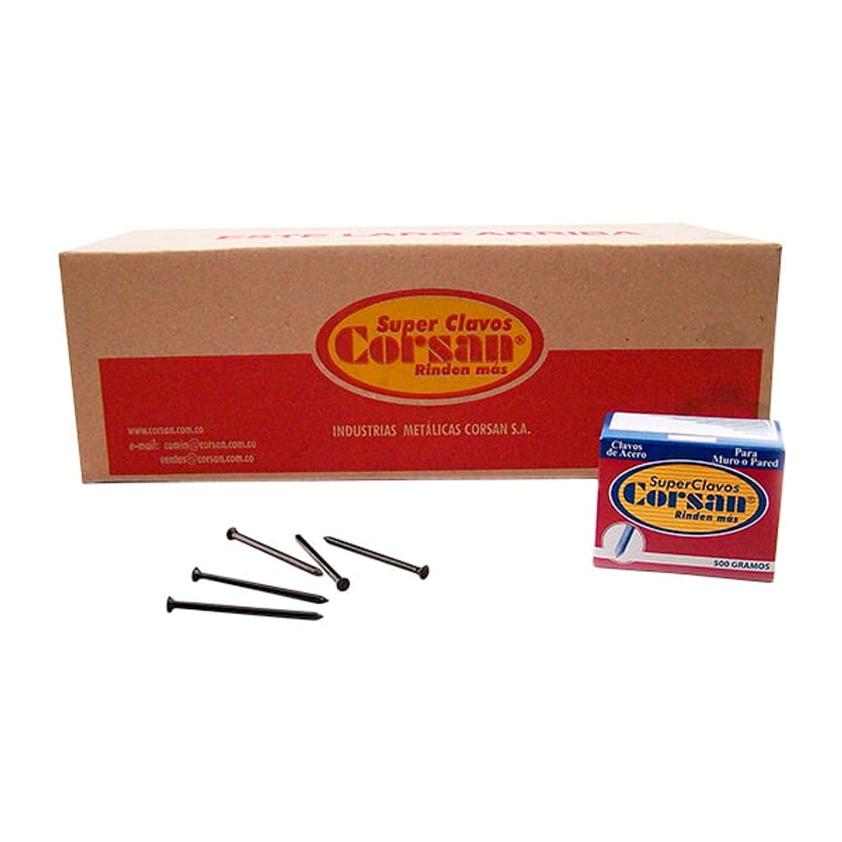 CORSAN - CLAVO A.LISO CONCRETO 2 CORSAN