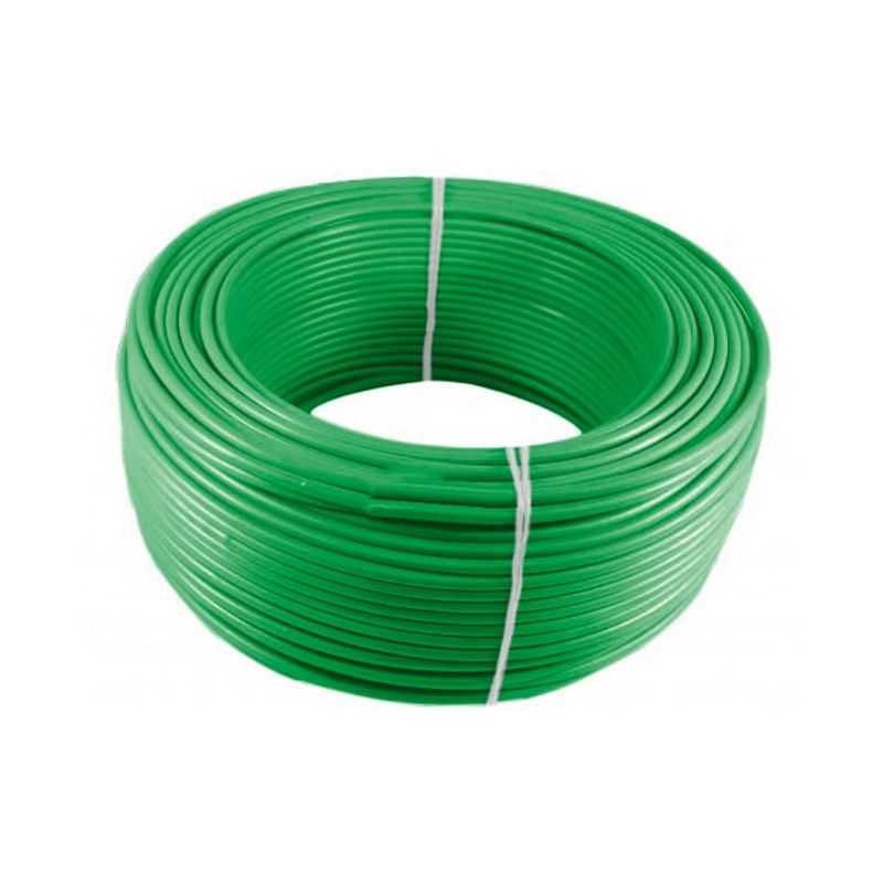 PROCABLES - CABLE ALAMBRE RIGIDO N-12 VERDE (ROLLO X 100mtrs) PROCABLES