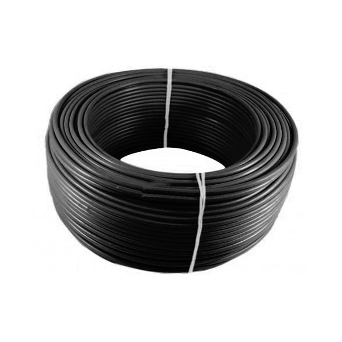 PROCABLES - CABLE ALAMBRE RIGIDO N-14 NEGRO (ROLLO X 100mtrs) PROCABLES