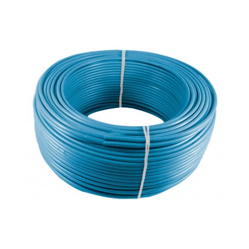 PROCABLES - CABLE ALAMBRE RIGIDO N-14 AZUL (ROLLO X 100mtrs) PROCABLES
