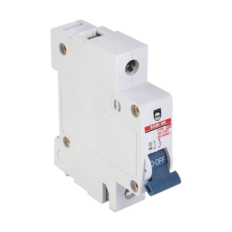 GENERICO - BREAKER PARA RIEL 1P 16AMP REF.349379 CILES