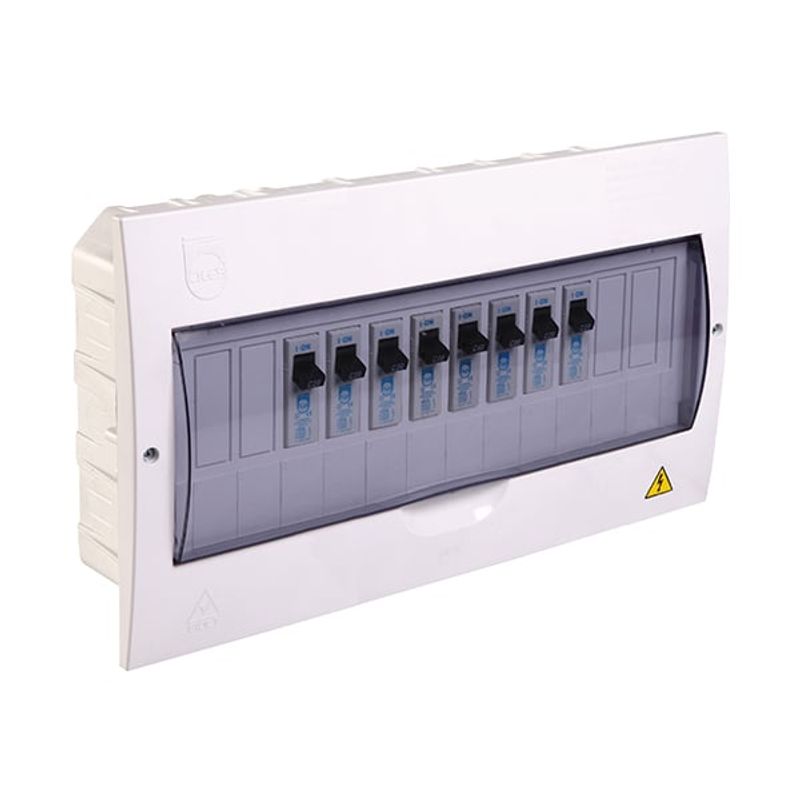 GENERICO - TABLERO BREAKER ENCHUFABLE 8 CIR/220V/BIFASICO REF.730003B CILES