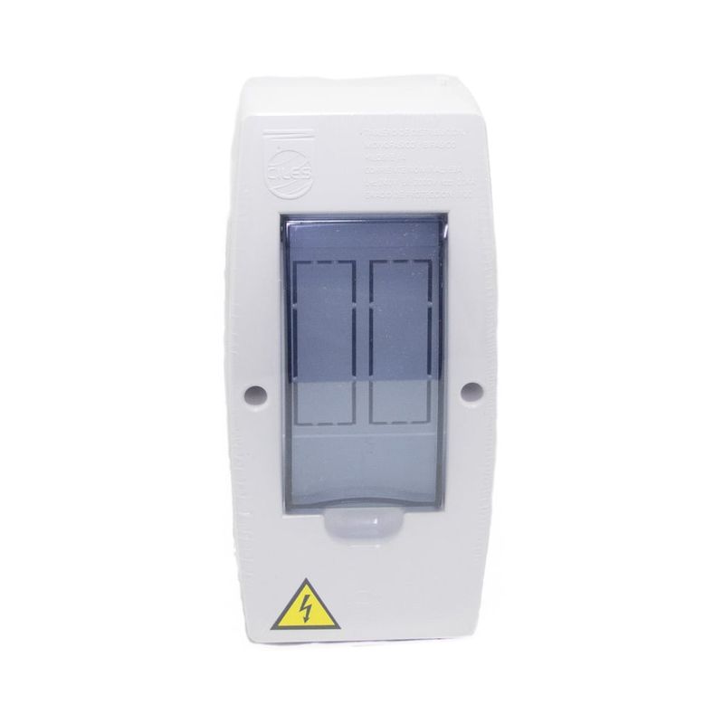 GENERICO - TABLERO BREAKER ENCHUFABLE 2 CIR BIF SOBREPONER REF.730009B CILES
