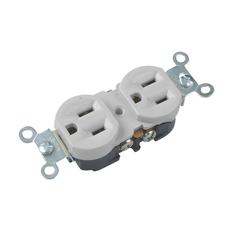 GENERICO - TOMA DOBLE TIPO LEVITON BLANCO REF.144013 CILES