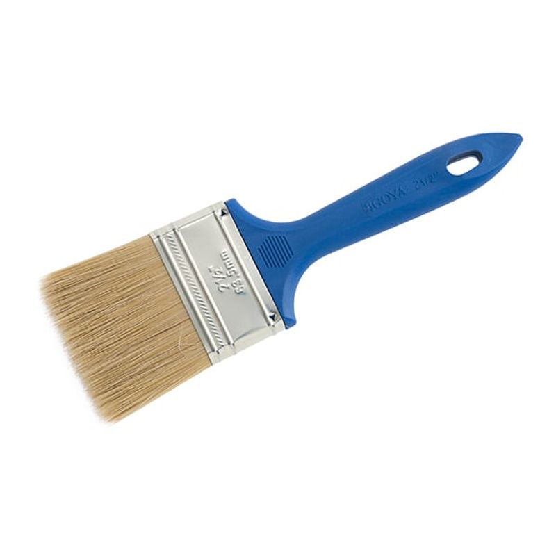GOYA - BROCHA PROFESIONAL MONA 2-1/2'' MANGO AZUL REF. 1273 GOYA