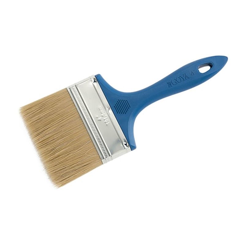 GOYA - BROCHA PROFESIONAL MONA 4'' MANGO AZUL REF. 1275 GOYA