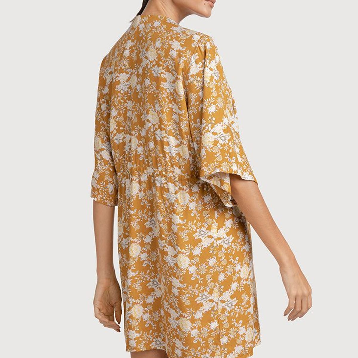 OPTIONS INTIMATE - Kimono para Dama  Marca Options Intimate  Estampado.-