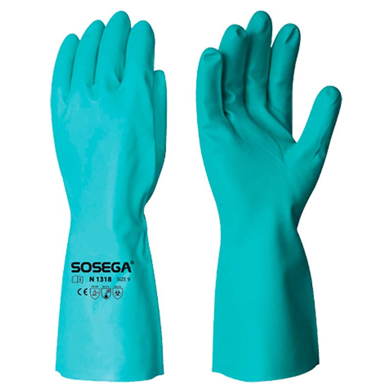 SOSEGA - GUANTE NITRILO CORTO TENAZ TALLA 8 REF.N5013 SOSEGA