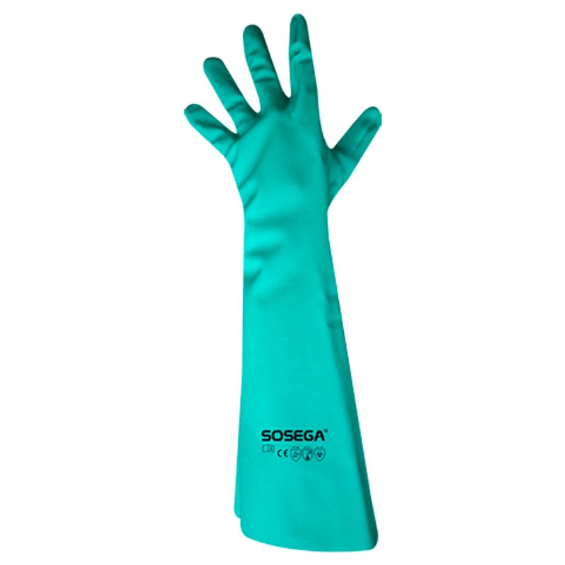 SOSEGA - GUANTE NITRILO LARGO POWER TALLA 9 REF.N2218 SOSEGA