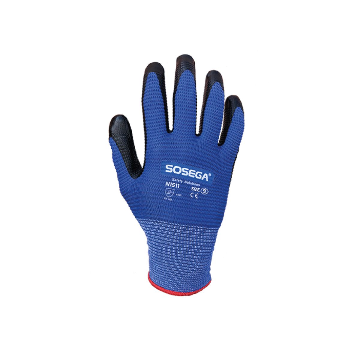 SOSEGA - GUANTE NYLON EN NITRILO WAVE TALLA M REFN1511 SOSEGA