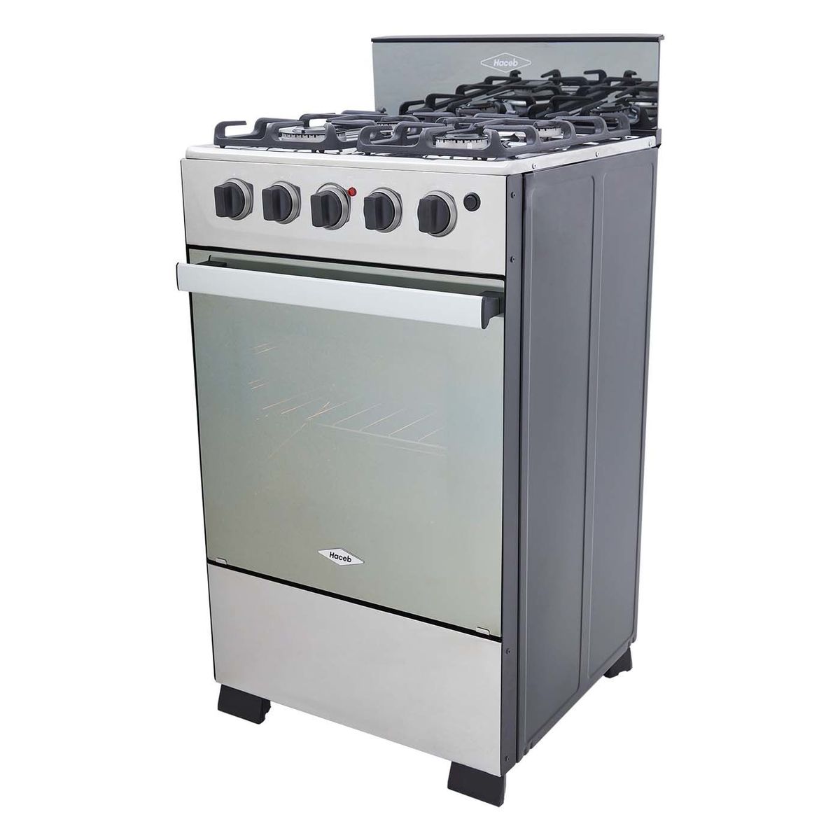HACEB - Estufa Haceb  Romero Ultra 50-T Gn Inox  4 Ptos Gas Inox