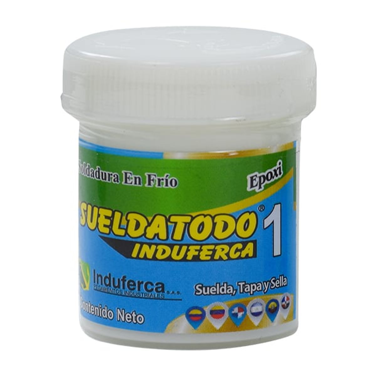 GENERICO - SUELDATODO BLANCO 40 GRAMOS COLORKING