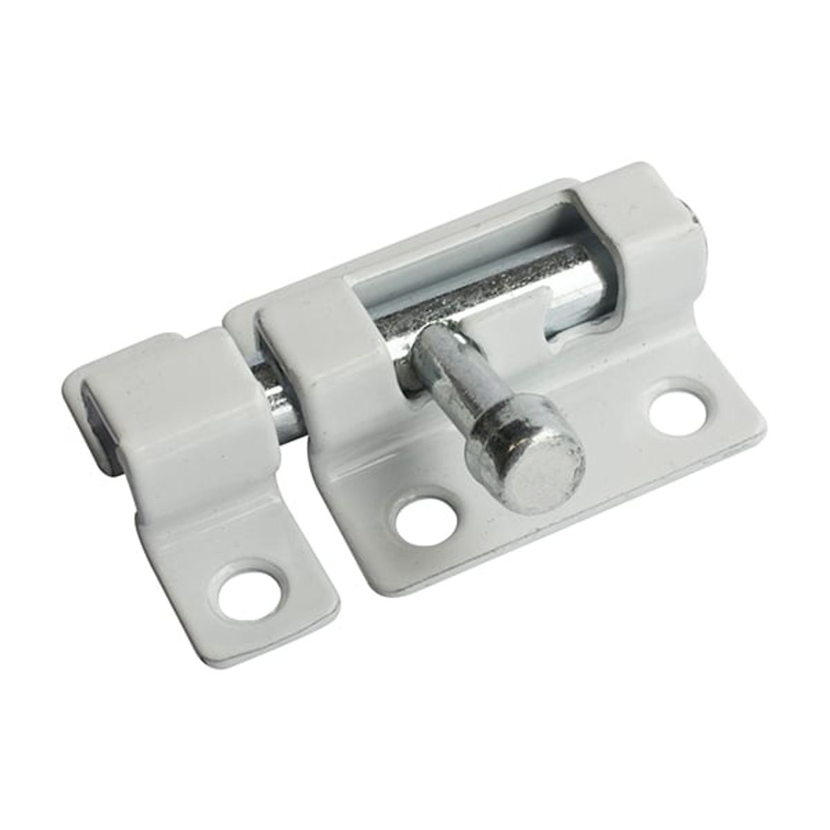 INDUMA - PASADOR CUADRADO BLANCO CON TORNILLO 3'' C-18 INDUMA