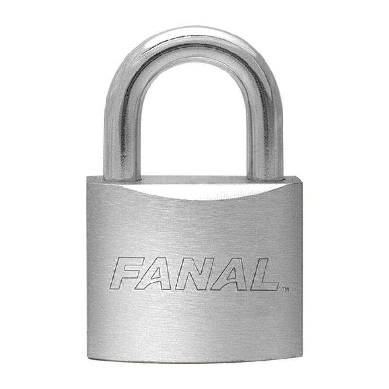 FANAL - CANDADO HIERRO 38MM PLATA REF.FH38-S FANAL