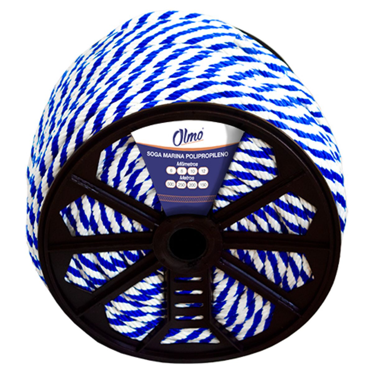 GENERICO - SOGA MARINA 8MM ROLLO X 250M REF.7020 OLMO SOGA