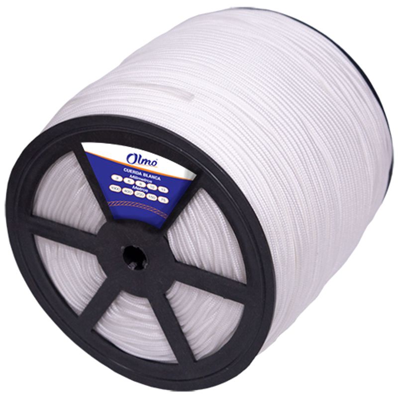 GENERICO - CUERDA BLANCA 5MM ROLLO X 240M REF.2947 OLMO SOGA