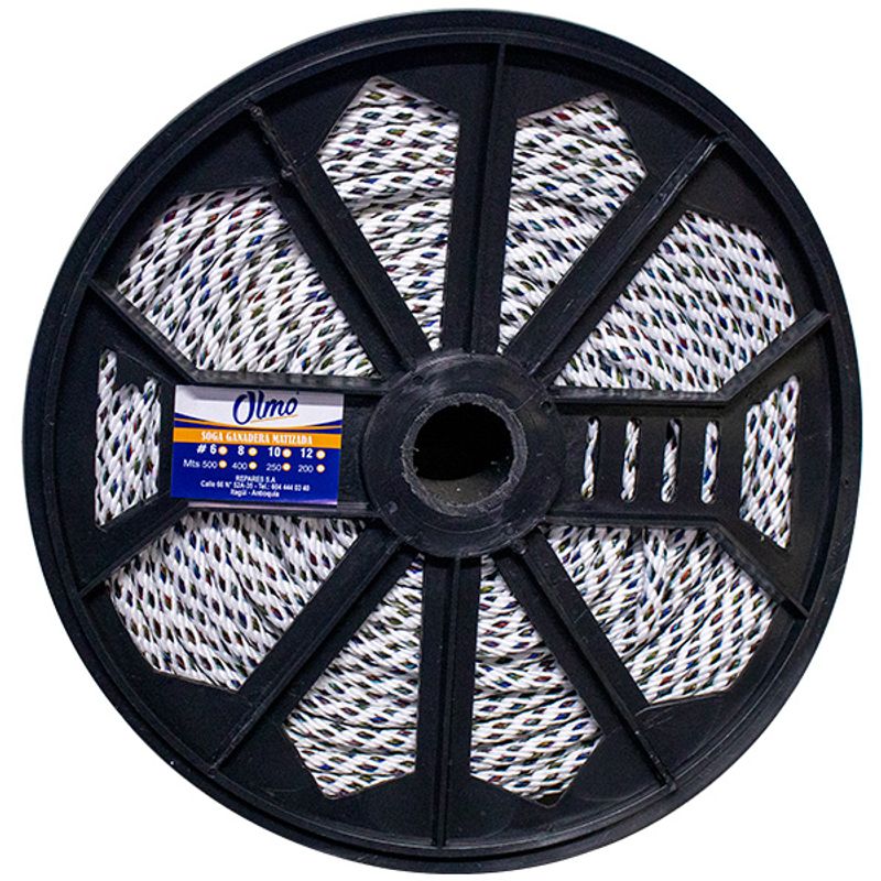 GENERICO - SOGA GANADERA 12MM X 200MTS OLMO SOGA