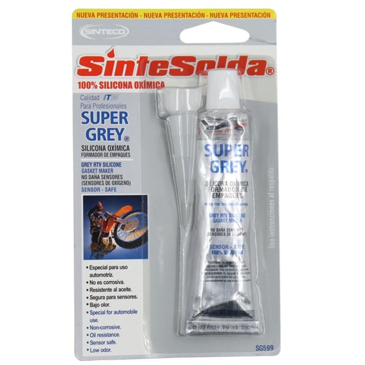GENERICO - SILICONA SUPER GREY 28ML ITW