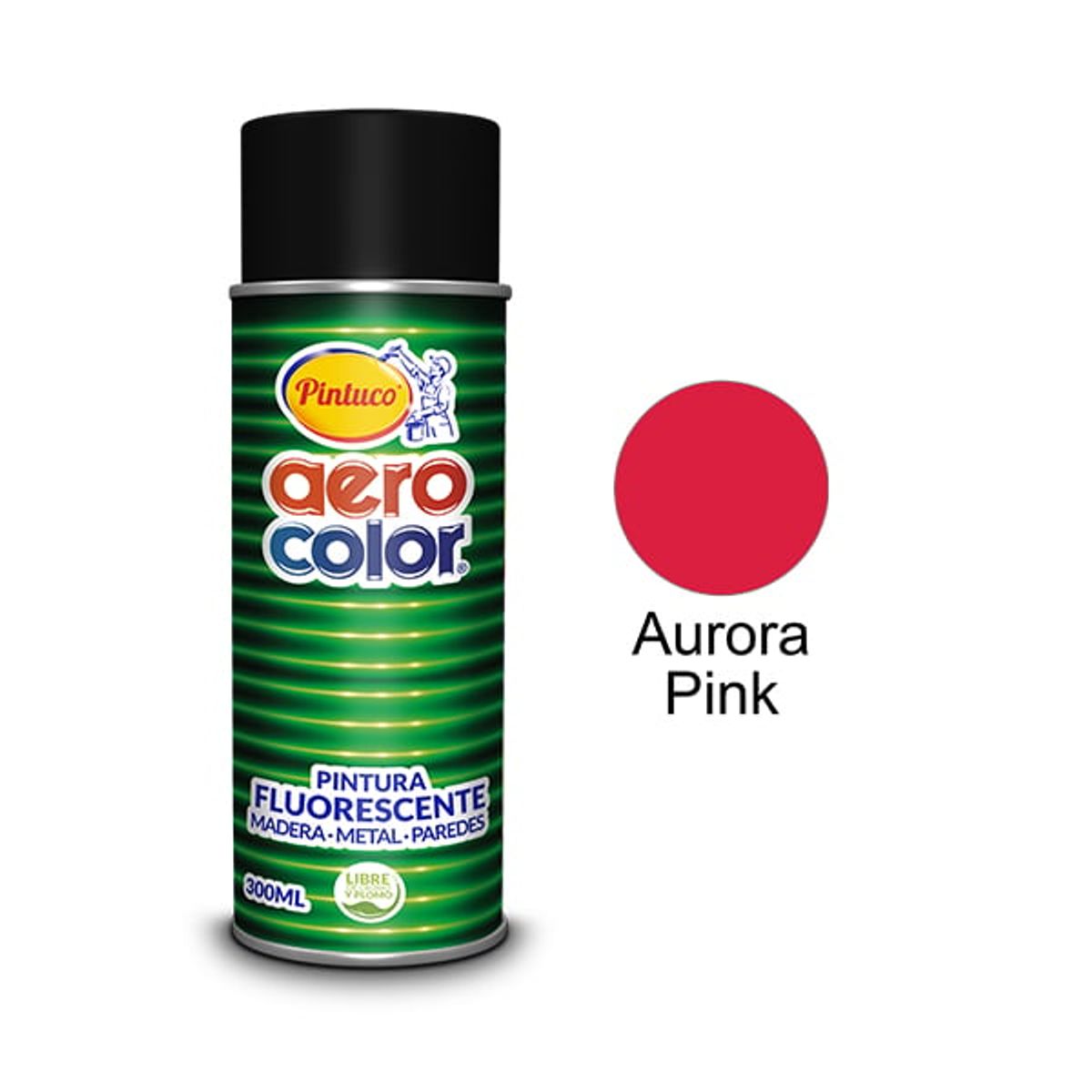 PINTUCO - PINTURA AEROSOL AURORA PINK 300ML AEROCOLOR