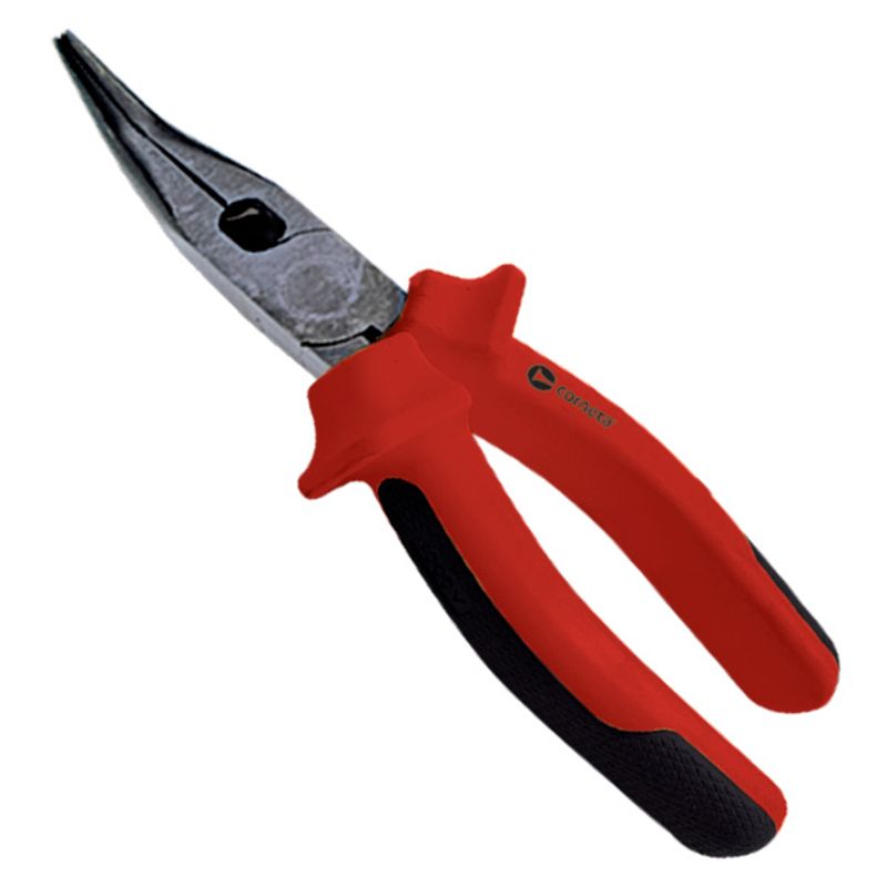 INCOLMA - PINZAS PAVONADAS CURVA 8'' PULGADAS CORNETA INCOLMA