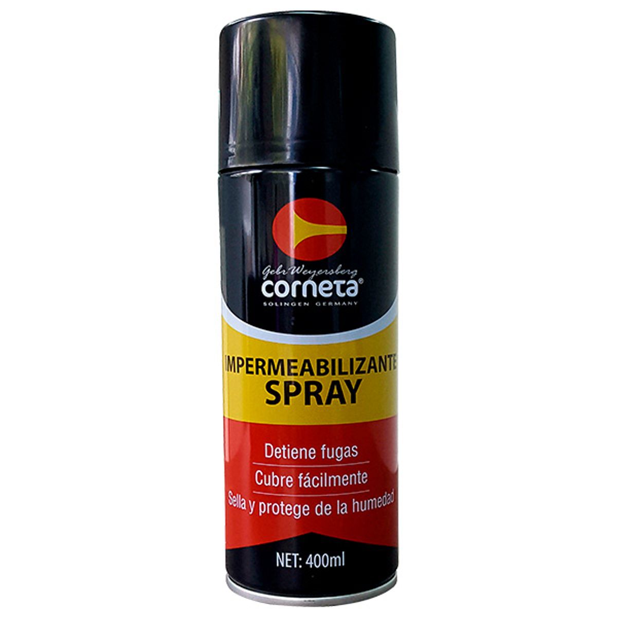 INCOLMA - IMPERMEABILIZANTE SPRAY CORNETA NEGRO