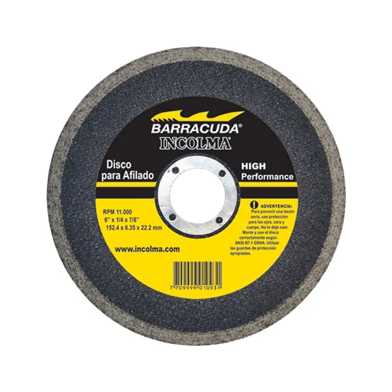 INCOLMA - DISCO PARA GUADAÑA BARRACUDO 6X1/4X1 INCOLMA