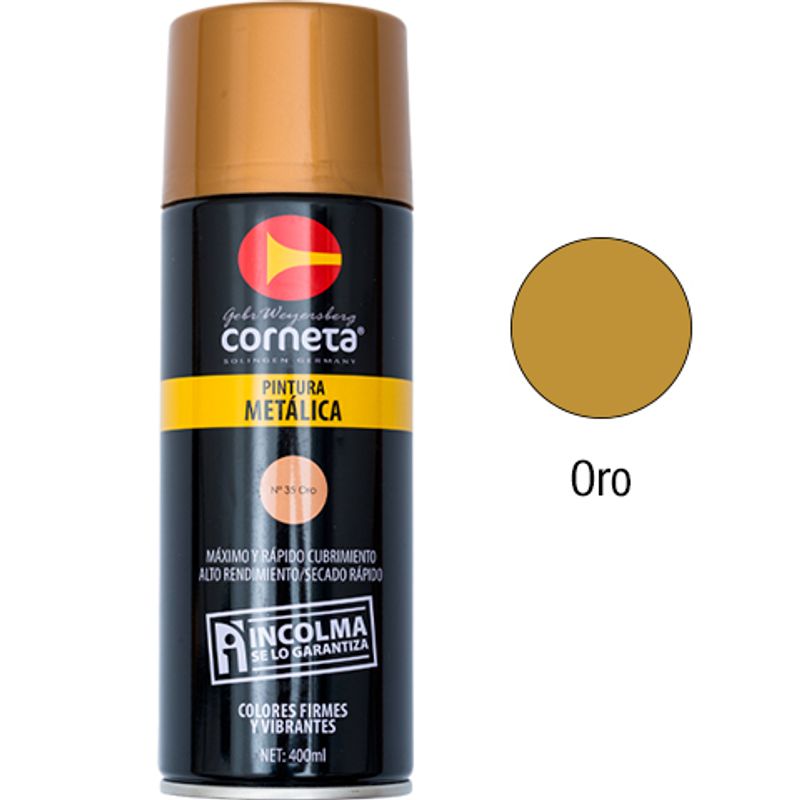 INCOLMA - PINTURA CORNETA N35 ORO