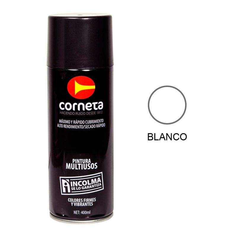 INCOLMA - PINTURA CORNETA N40 BLANCO