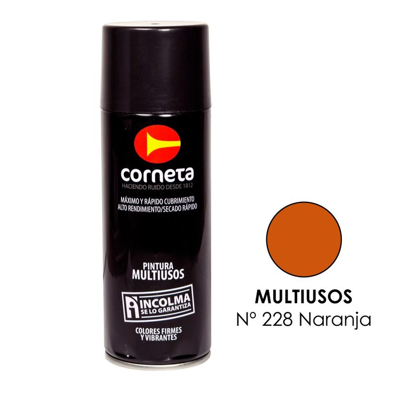 INCOLMA - PINTURA CORNETA N228 NARANJA