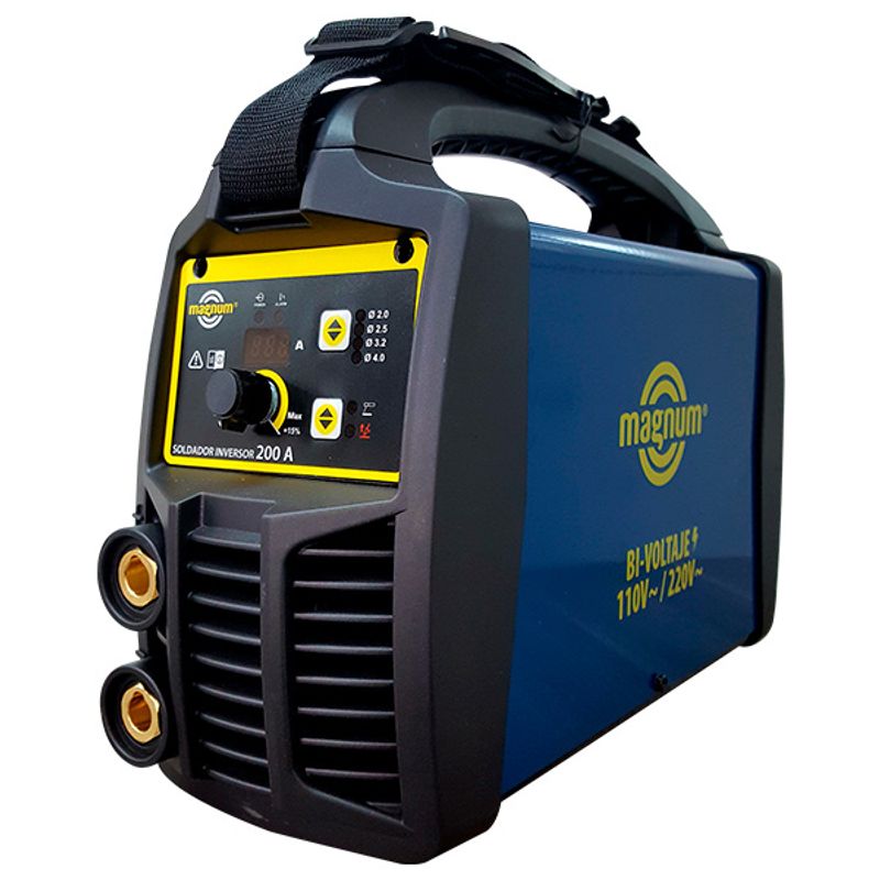 INCOLMA - SOLDADOR INVERSOR MAGNUM 200A BI VOLTAJE