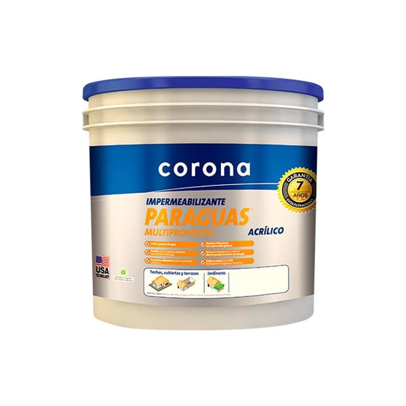 CORONA - PARAGUAS MULTIPROPOSITO BLANCO X 1/4 DE GALON CORONA