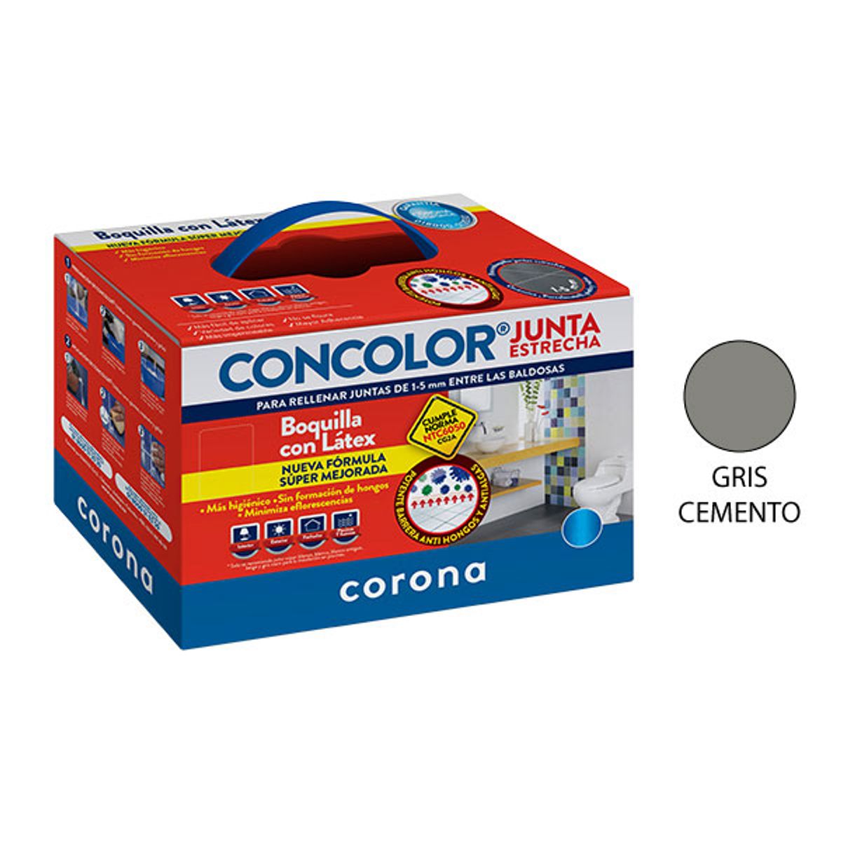 CORONA - CONCOLOR GRIS CEMENTO 2 KL CORONA